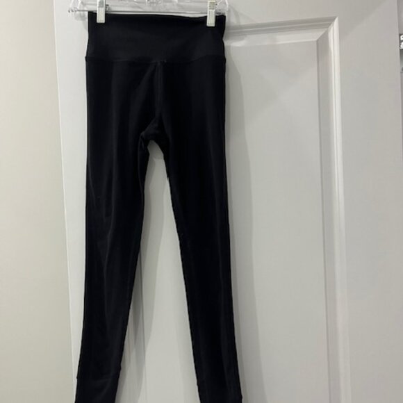 Alo High Waist Alosoft Lounge Legging - Black Size Small - Picture 6 of 7